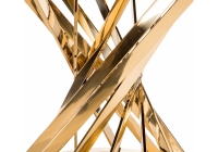 Стол Твистер gold / black
