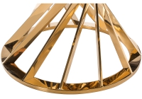 Стол Твистер gold / black